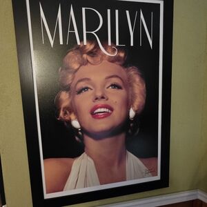 Marilyn Monroe Art Print - Black and White